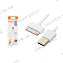 inKax CK-01 USB კაბელი iPhone 4/4s