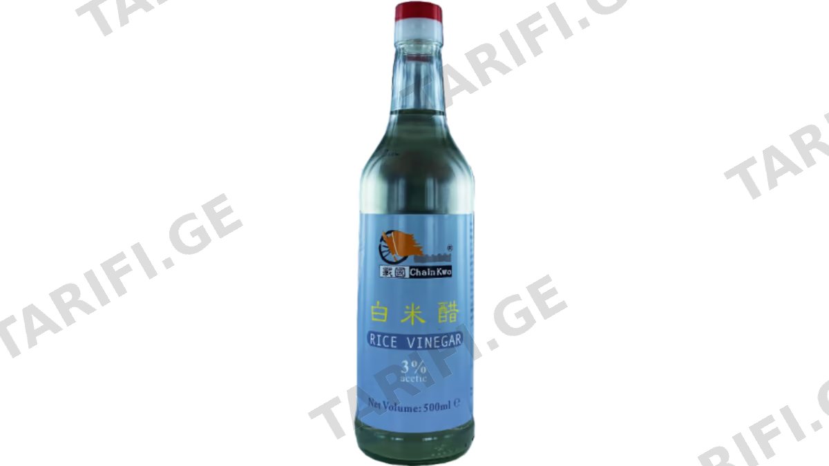 ძმარი ბრინჯის CHAINKWO/0.5ლ
