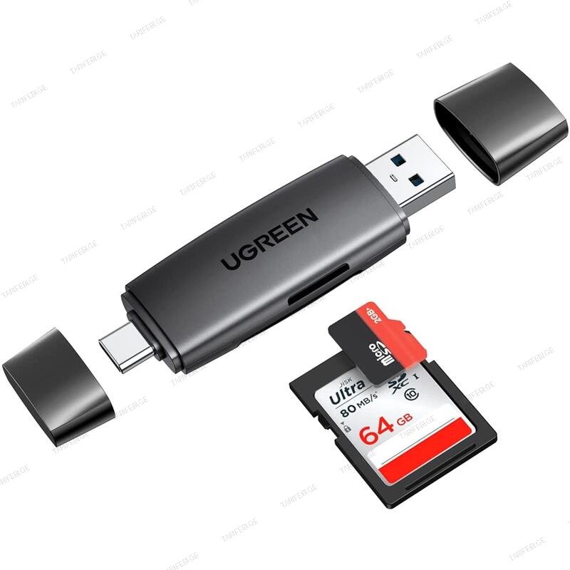 UGREEN Multifunction Card Reader (Black)/80191