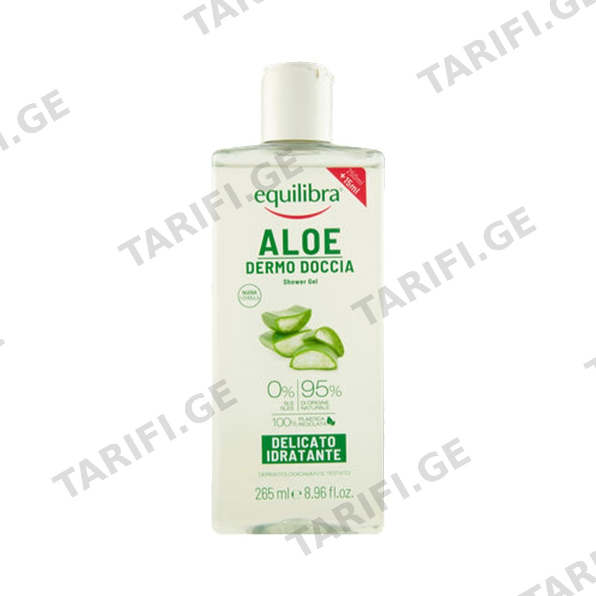 შხაპის გელი Aloe Dermogel 0417 ექვილიბრა - Equilibra