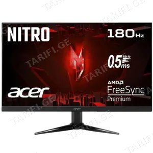 Acer Nitro QG271M3BMIIPX 27 FHD, IPS, 180HZ, 1MS, 250 Nits Speacer 2 x 2 W (UM.HQ1EE.303)