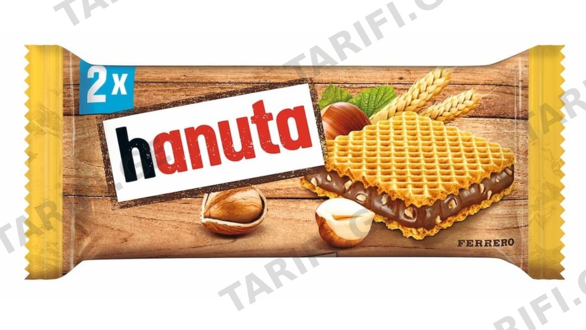HANUTA-ვაფლი 2ST 44G