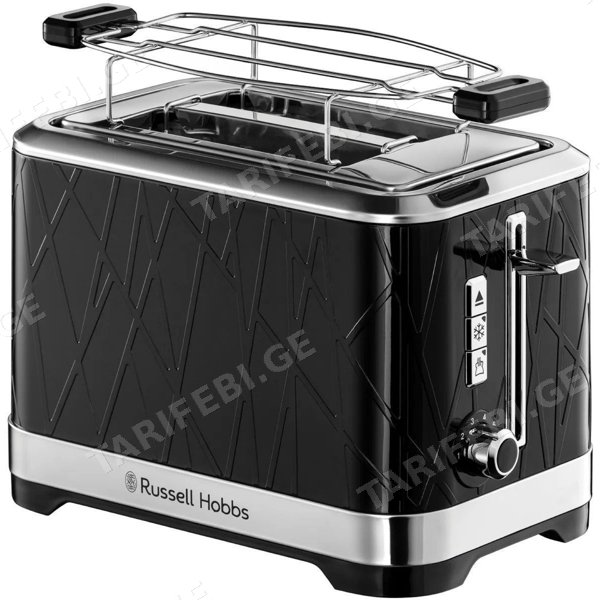 ტოსტერი Russell Hobbs 28091-56/RH Structure, 1050W, Toaster, Black
