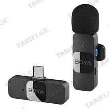 BOYA BY-V10 v2.0 Type-C უსადენო მიკროფონი