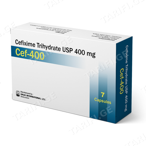 ცეფ-400 კაფს.400მგ.N7