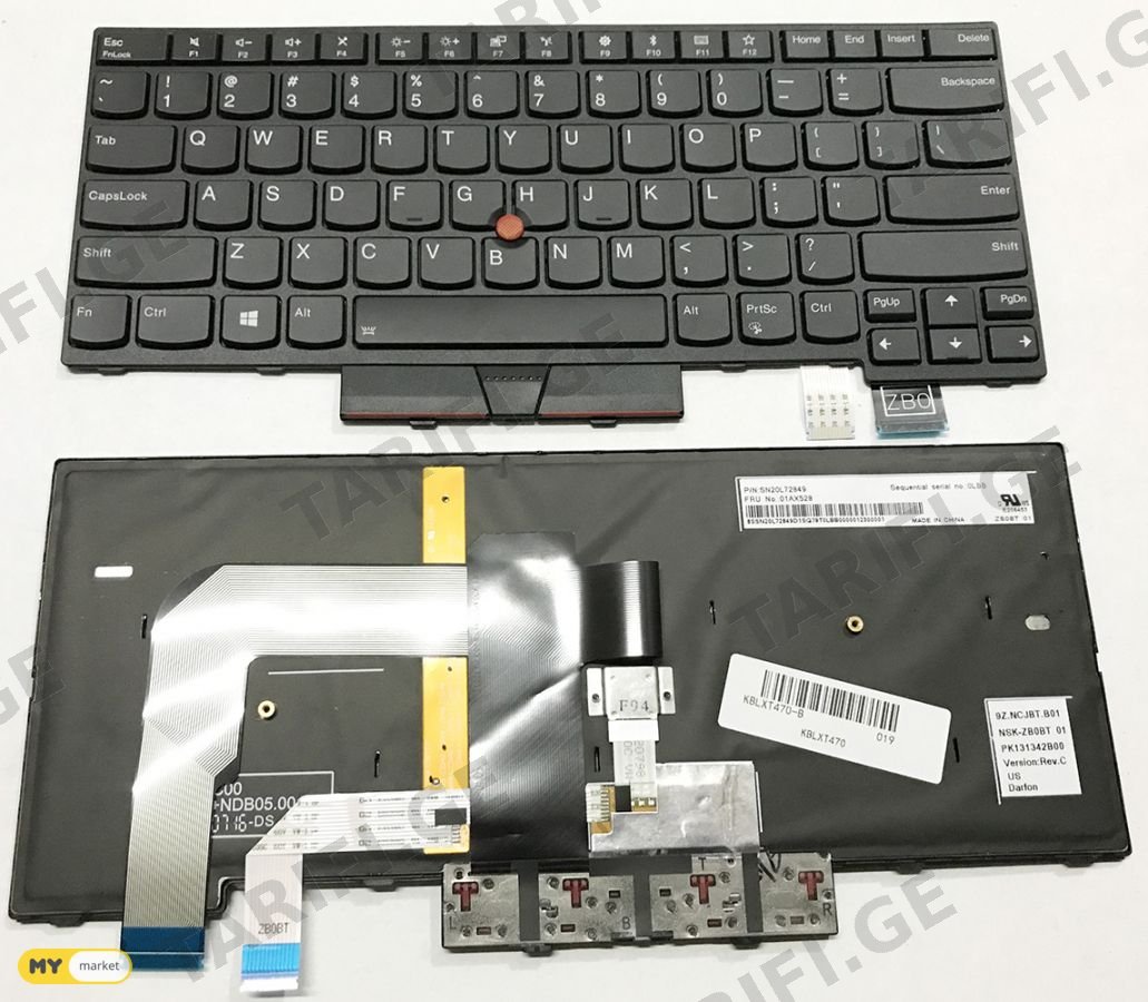 Lenovo IBM Thinkpad T470 T480 keyboard