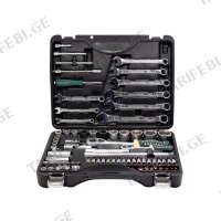 (88ც) ქანჩის გასაღების ნაკრები ROCKFORCE RF-4821-5 PREMIUM