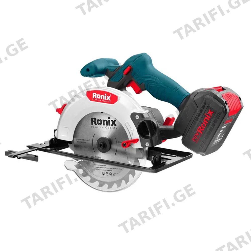 დისკური ხერხი აკუმულატორის Ronix 8609
