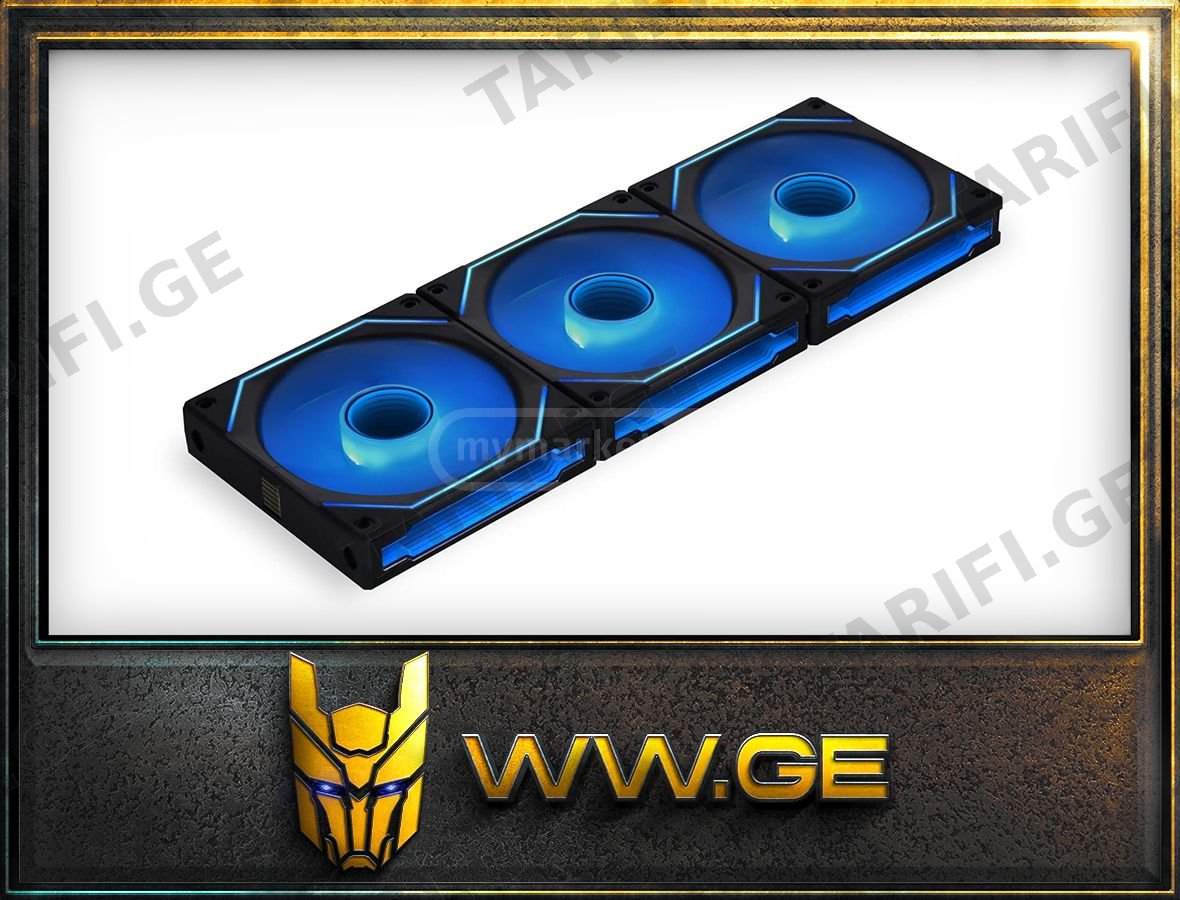 ✅ Lian Li UNI FAN SL-INFINITY 120 RGB X3 (Black) ✅