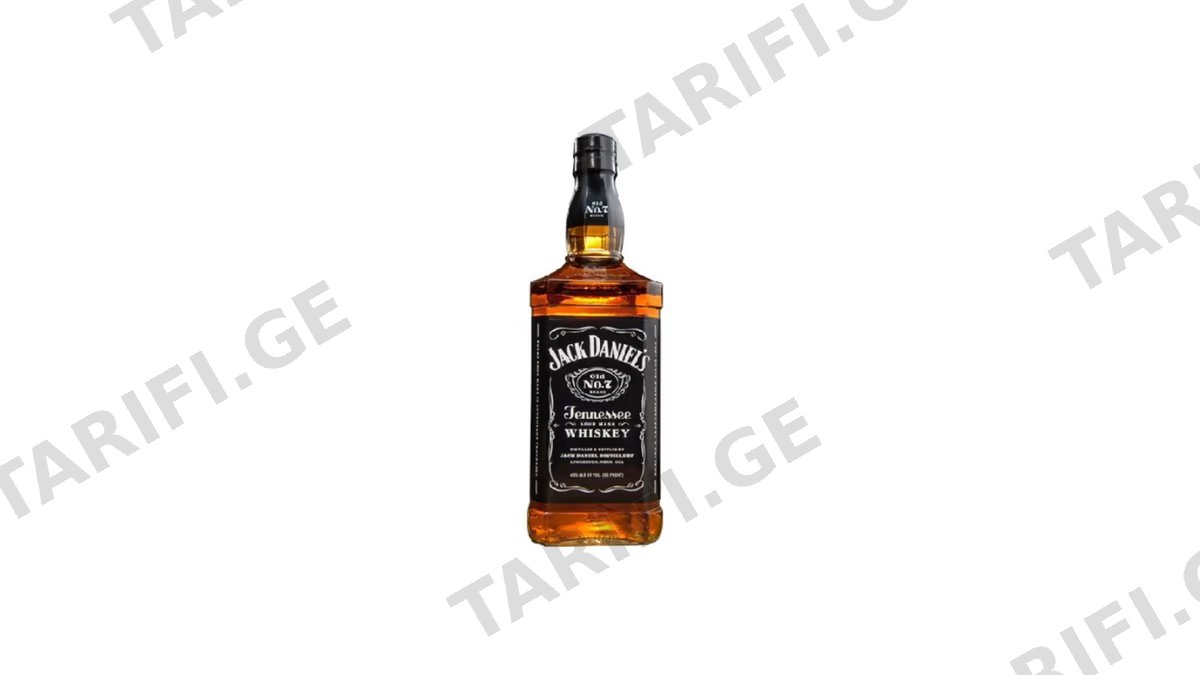 JACK DANIELS ვისკი 0.5ლ/82184090480