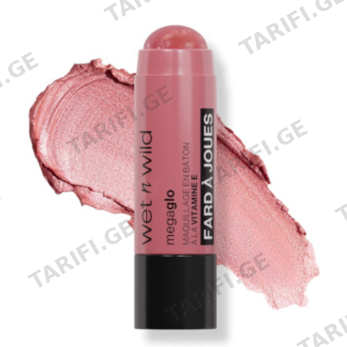 ვეთ ენ ვაილდი - MEGA GLO ბლაში სტიკი ვიტ. E Dusty Pink 6გრ