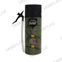 ქაფი ხელით დასატანებელი Selsil Montage Foam SEL10-1932 300 მლ