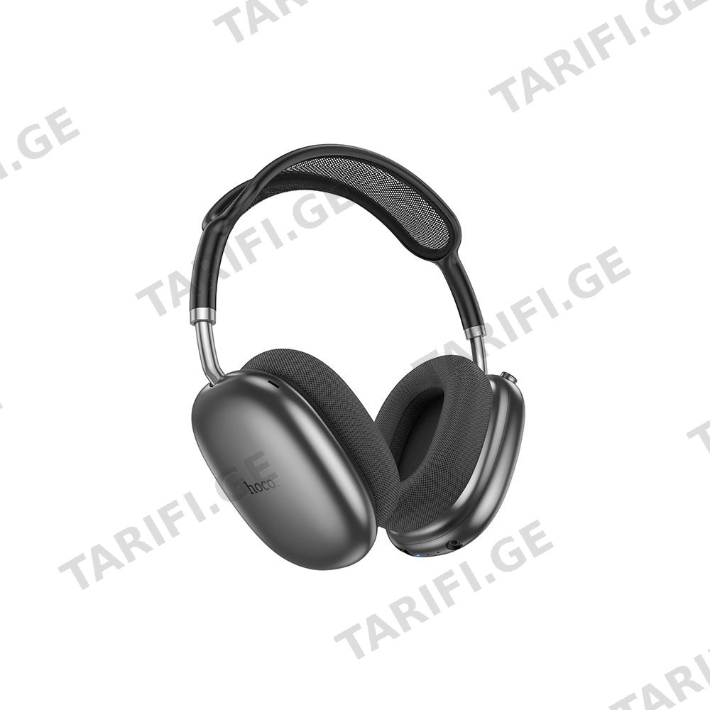 ყურსასმენი Hoco W55 Plus ANC Noise Reduction BT Headphones Gray