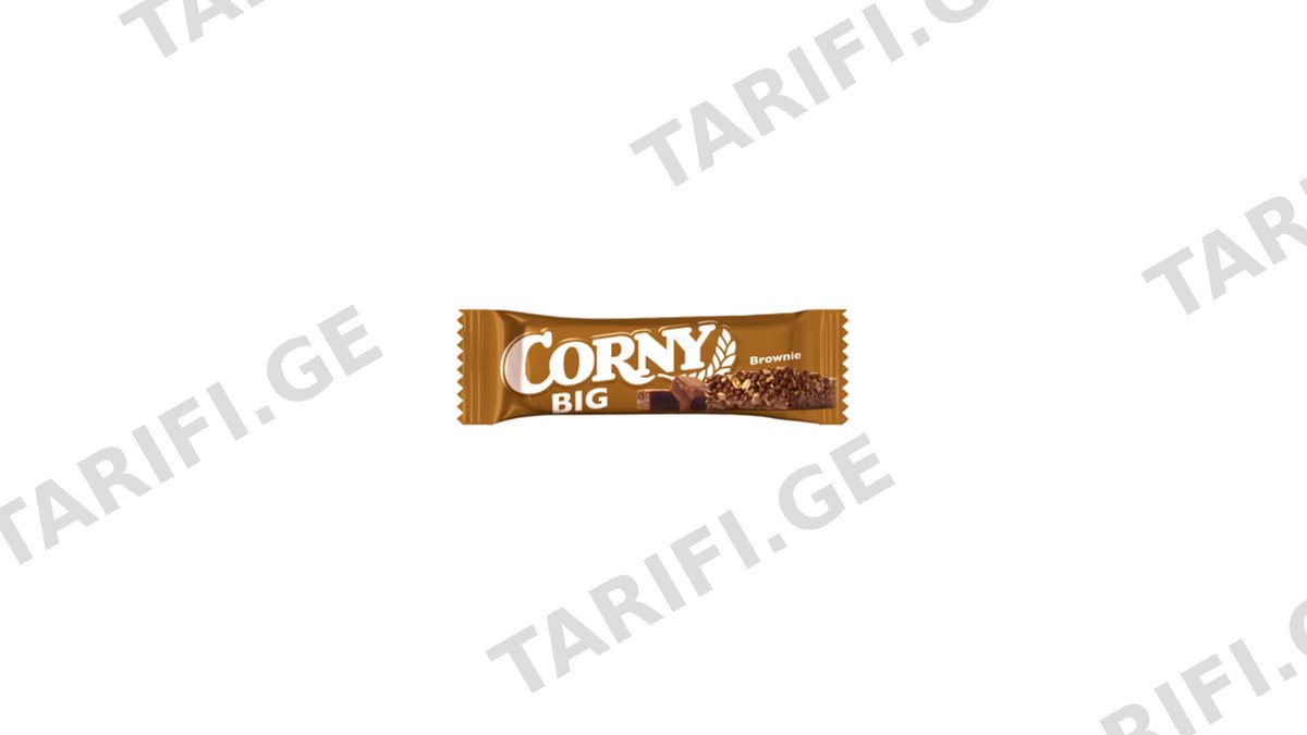 Corny Big მარცვლეულის ბატონი ბრაუნი 50გრ