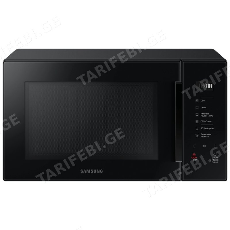 მიკროტალღური ღუმელი SAMSUNG MG30T5018AK/BW BLACK (30 L , 900 W)