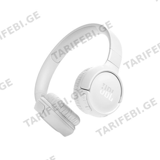 ყურსასმენი JBL Tune T520 BT Wireless On-Ear Headphones White