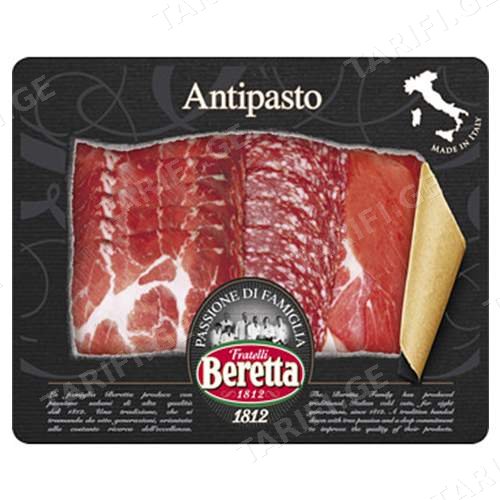 დაჭრილი ძეხვეულის მიქსი/Beretta/პროშუტო, სალიამი, კოპა D.O.P 120გ