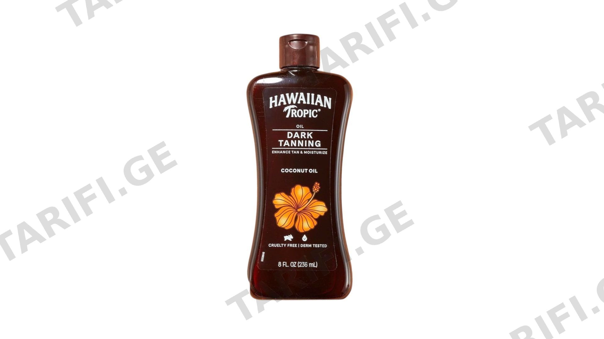 Hawaiian tropic dark tanning body oil