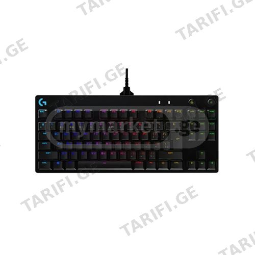 მექანიკური კლავიატურა - Logitech G Pro TKL Black