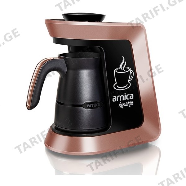 ყავის მადუღარა ARNICA IH32050, 220W, 0.3L, COFFEE MACKER, ROSE/BLACK