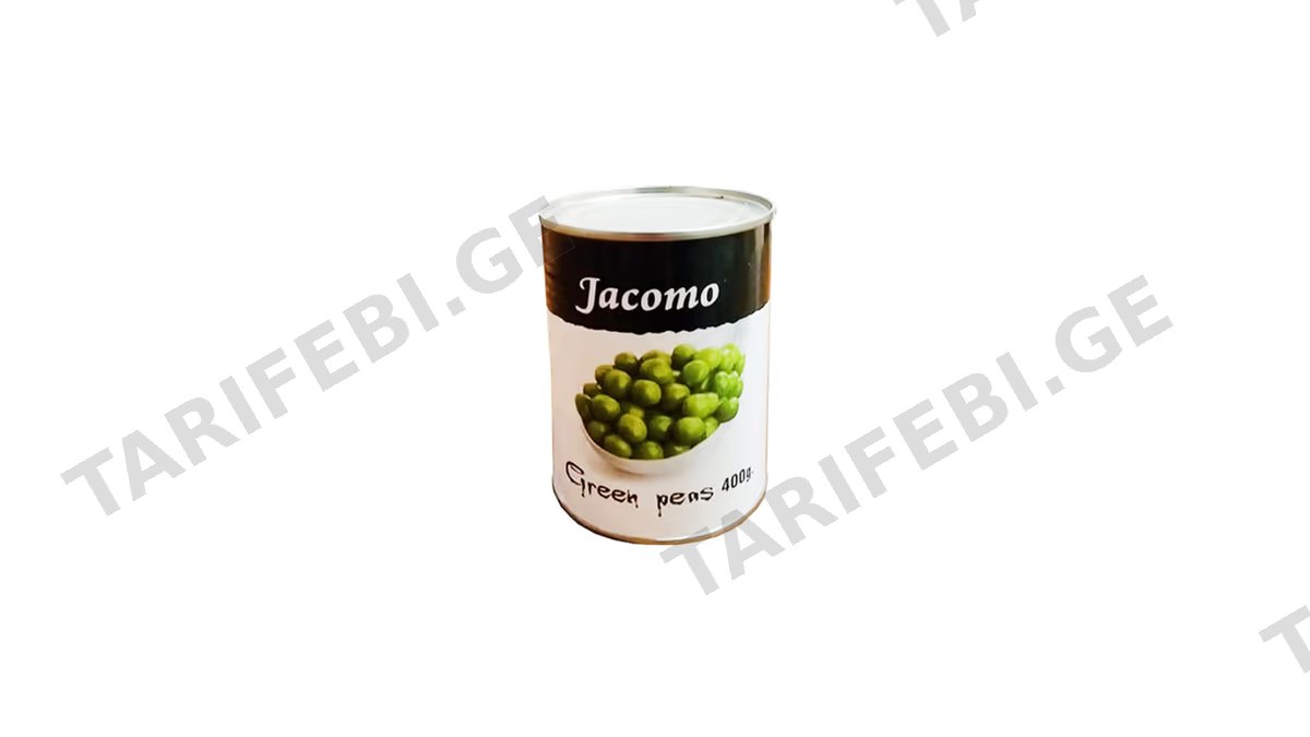 JACOMO მწვანე ბარდა-400გრ