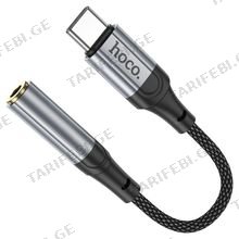 HOCO LS36 USB-C to 3.5 Female ადაპტერი 12სმ