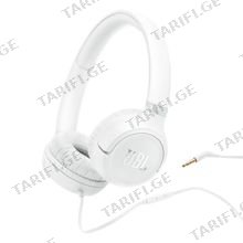 JBL Tune 530 White სადენიანი ყურსასმენი