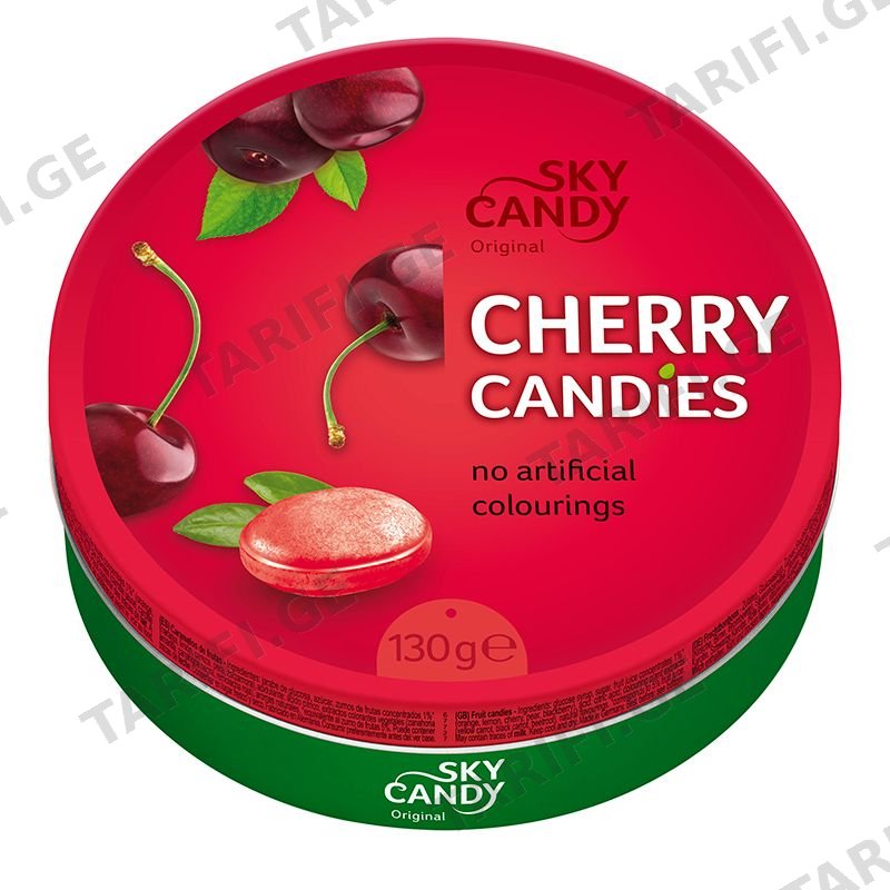 კანფეტი /C&H/ “Sky Candy” ალუბლის წვეთები 130 გრ