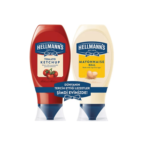 mayonnaise 78% + ketchup /helmans/