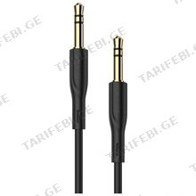 BOROFONE BL1 Audiolink AUX audio cable black