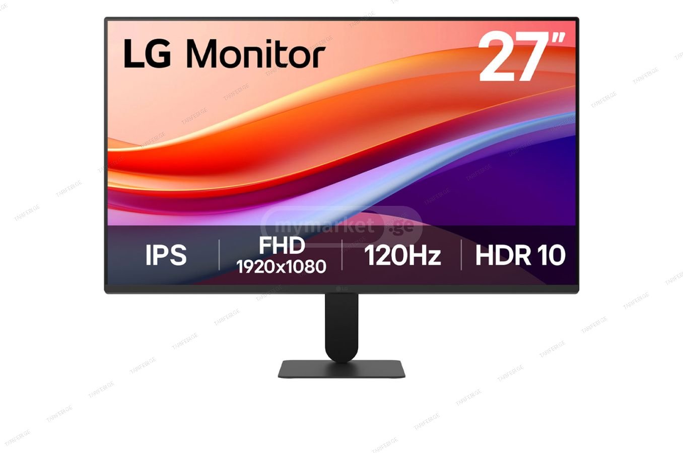 მონიტორი LG 27" 27U411A-B 120Hz 1Ms