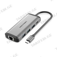 VENTION CNDHB Type-C USB ჰაბი