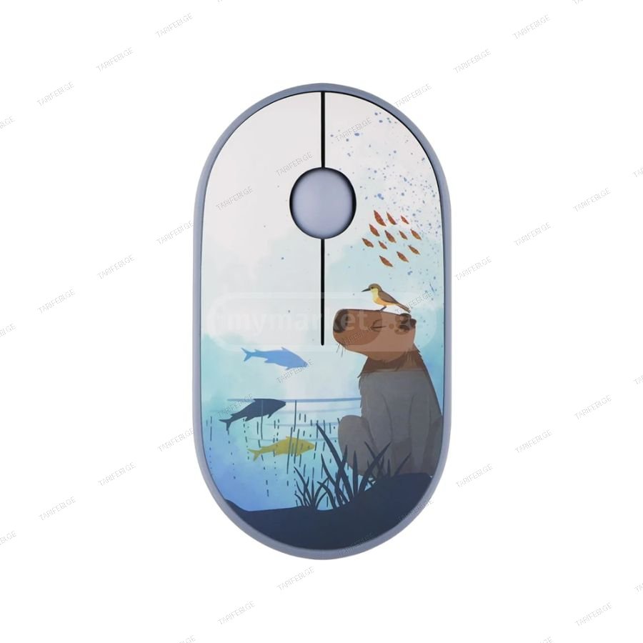 2E MF300 CAPYBARA:SWIM Silent Wireless Mouse Bluetooth / 2.4