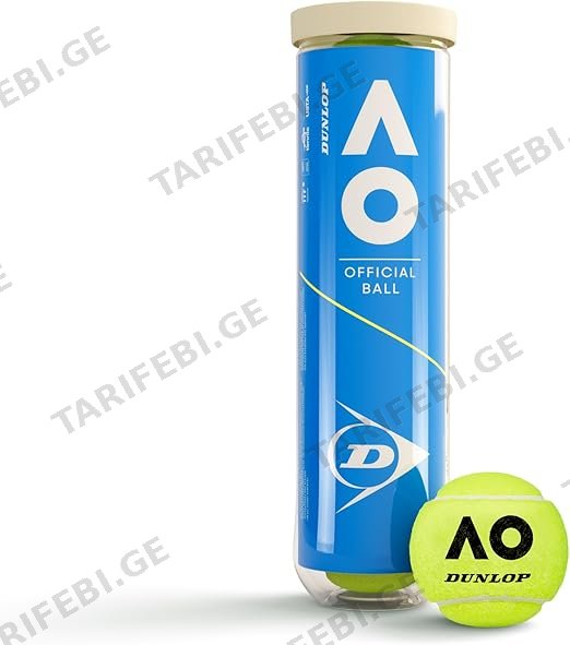 ჩოგბურთის ბურთი - DUNLOP AUSTRALIAN OPEN (4ც. ბურთი)