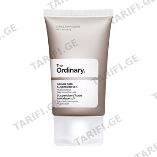 ორდინარი - სახის გელ-კრემი Azelaic Acid Suspension 10% 30მლ 0588/5682