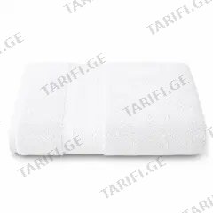 პირსახოცი თეთრი 70x140 სმ 600 gsm