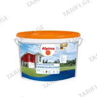 (10ლ) სილიკონის ფასადის საღებავი Alpina B1