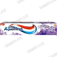 კბილის პასტა Aquafresh აქტიური გათეთრება 125 მლ