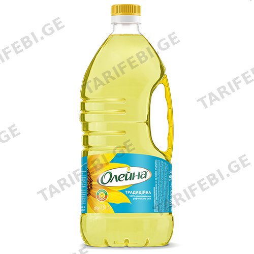 ზეთი მზესუმზირის /ოლეინა/ 1.8ლ