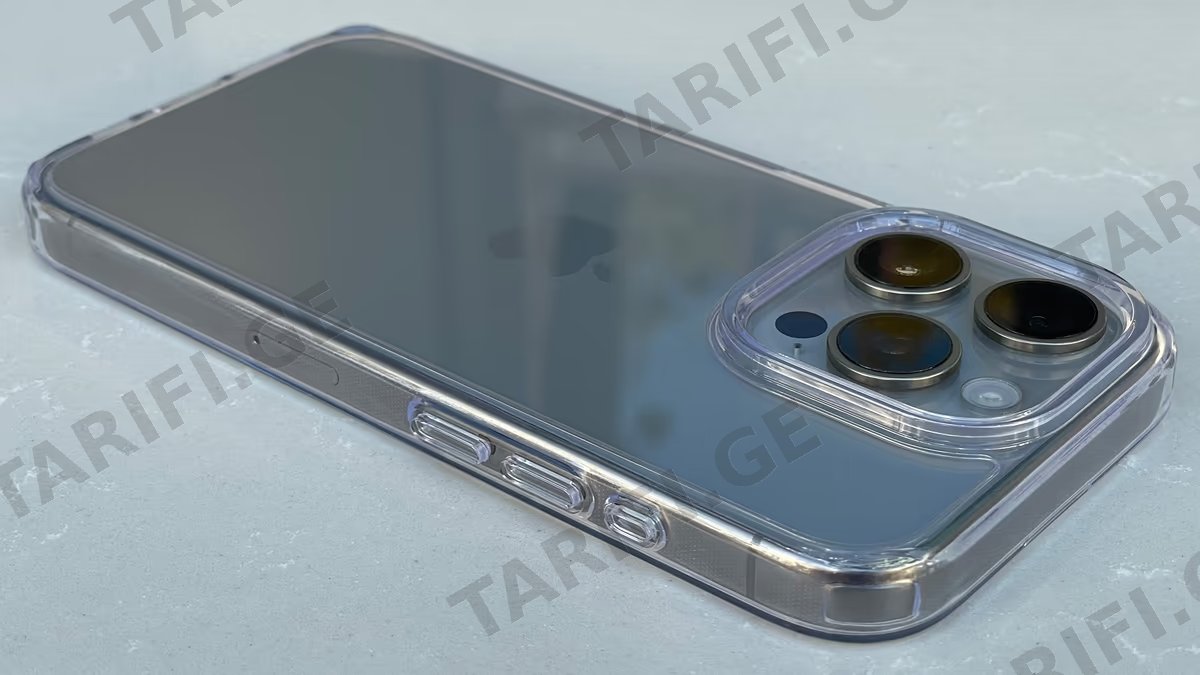 iPhone 16 Pro Transparent Case. anti-drop case.
