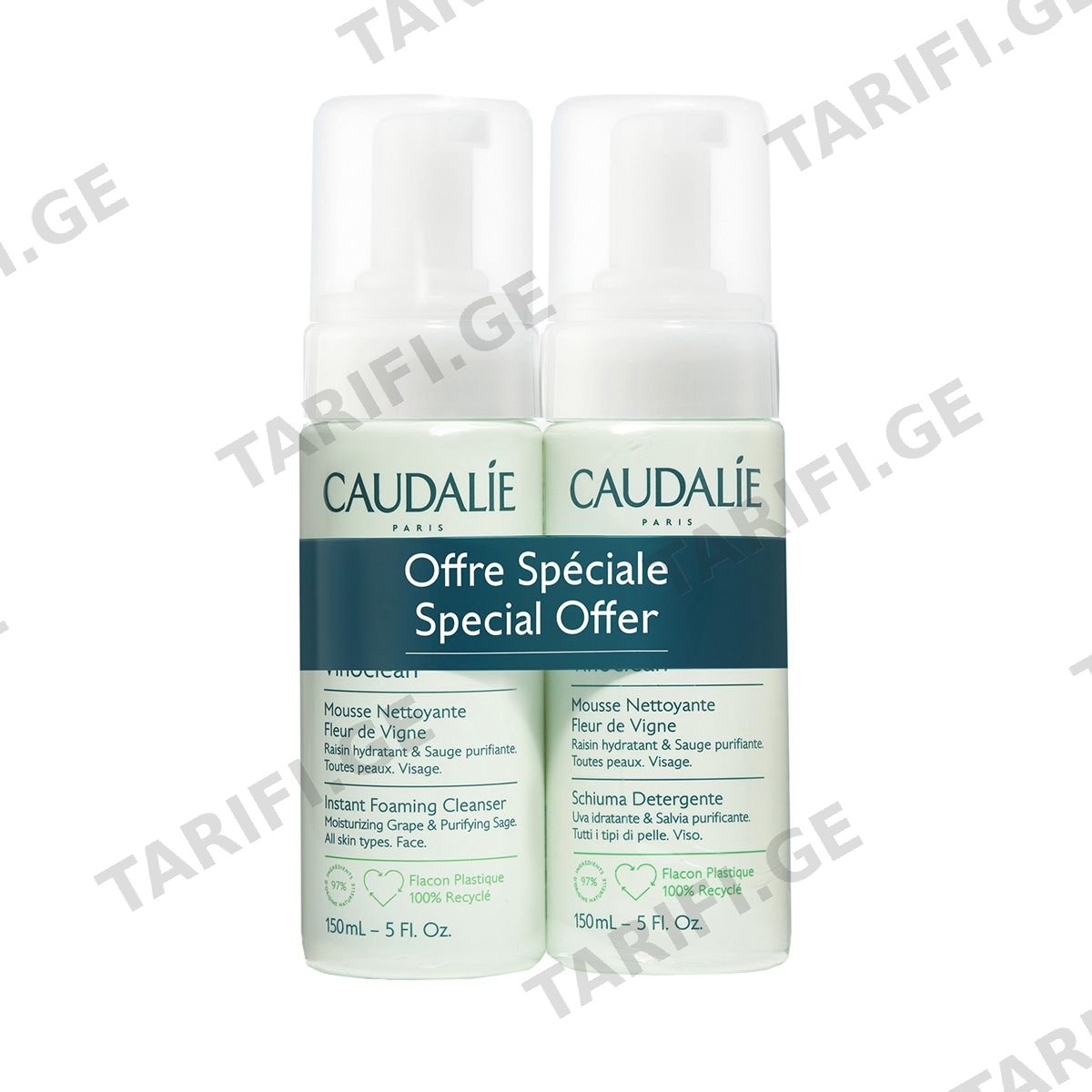 ქაფი დუო Vinoclean 150მლ 7812 კოდალი - Caudalie