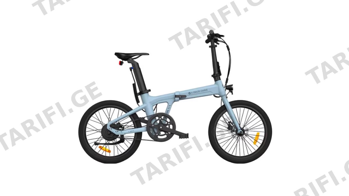 ელექტრო ველოსიპედი ADO A20 Lite, 350W, Smart APP, Folding Electric Bike, 30KM/H, Blue