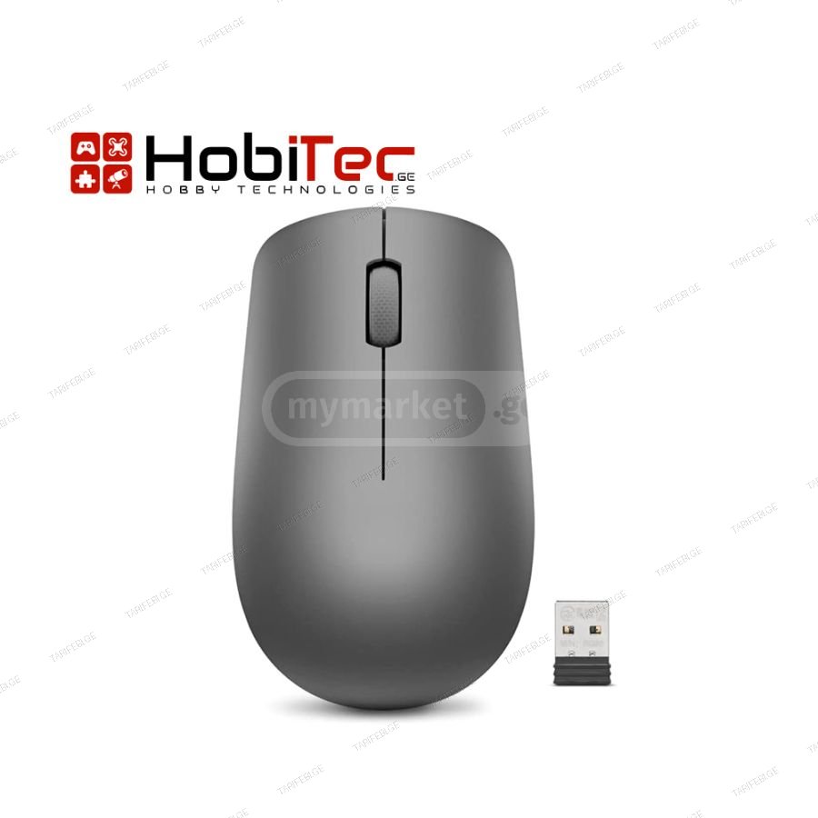 Lenovo 530 Full Size Wireless Computer Mouse