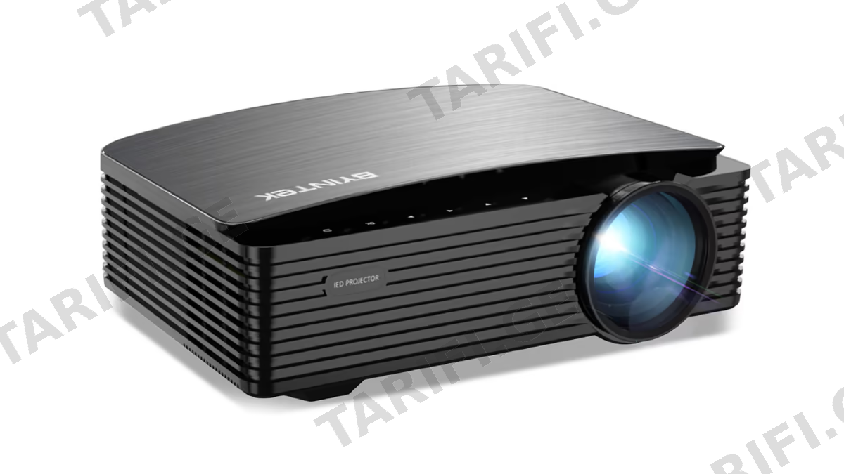 პროექტორი BYINTEK MOON K25 Smart Full HD 4K Home Theater Projector, LCD, LED, Android 9.0 OS, 2.4G/5G WiFi, BT4.0, RAM 1G DDR3, ROM 8G, Black