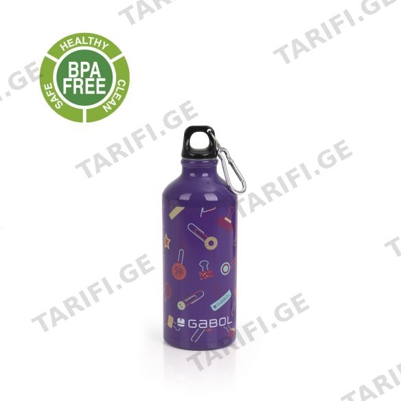 მეტალის წყლის ბოთლი Aluminum bottle – BPA FREE DIARY 232848