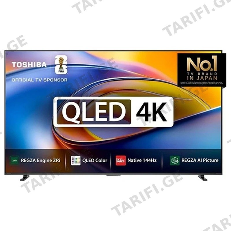 ტელევიზორი TOSHIBA 85Z570SE 4K QLED SMART TV 85 ინჩი 144 HZ