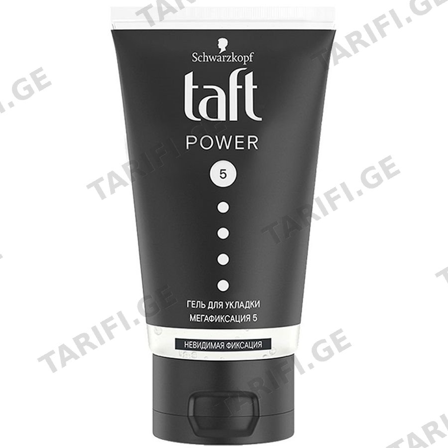 TAFT თმის გელი უხილავი ძალა 150 მლ (ტაფტი)