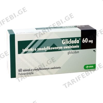 გლიკლადა 60მგ #60ტ