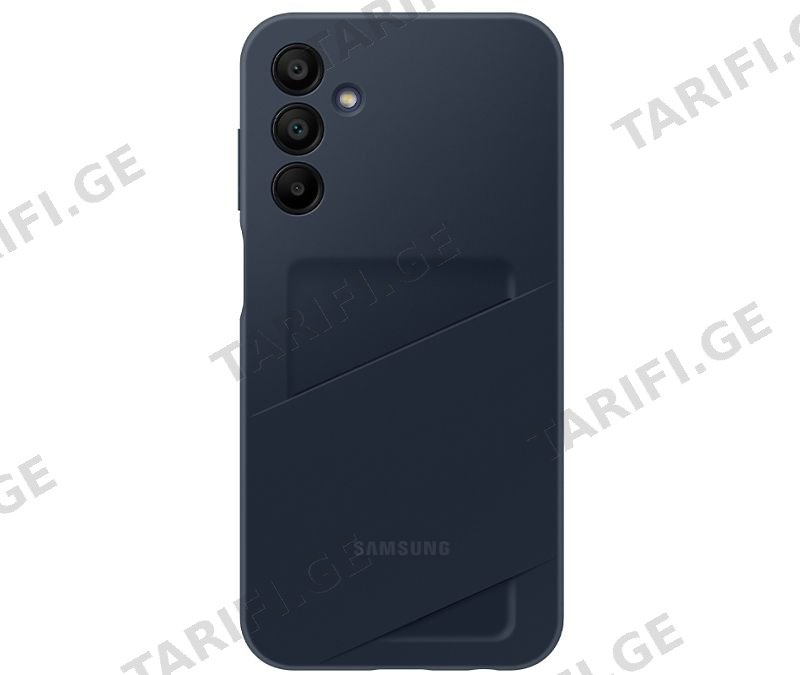 A15 Silicone Case Black EF-OA156TBEGRU