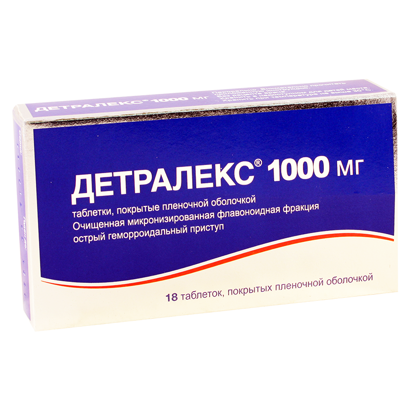 დეტრალექსი 1000მგ #18ტ